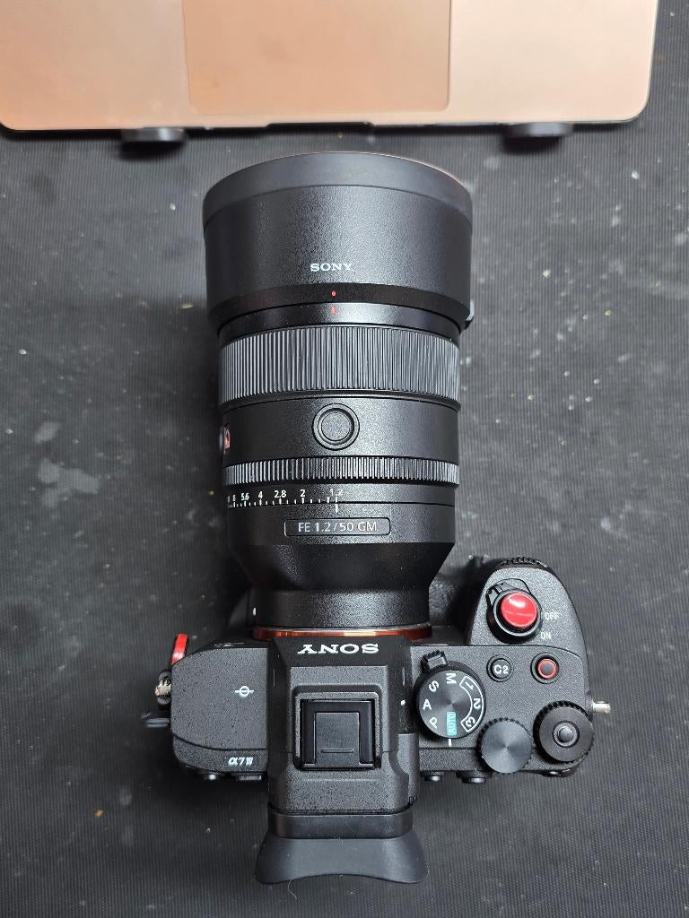 Sony FE 50 F1.2 GM, Ophalen, Zo goed als nieuw, Standaardlens