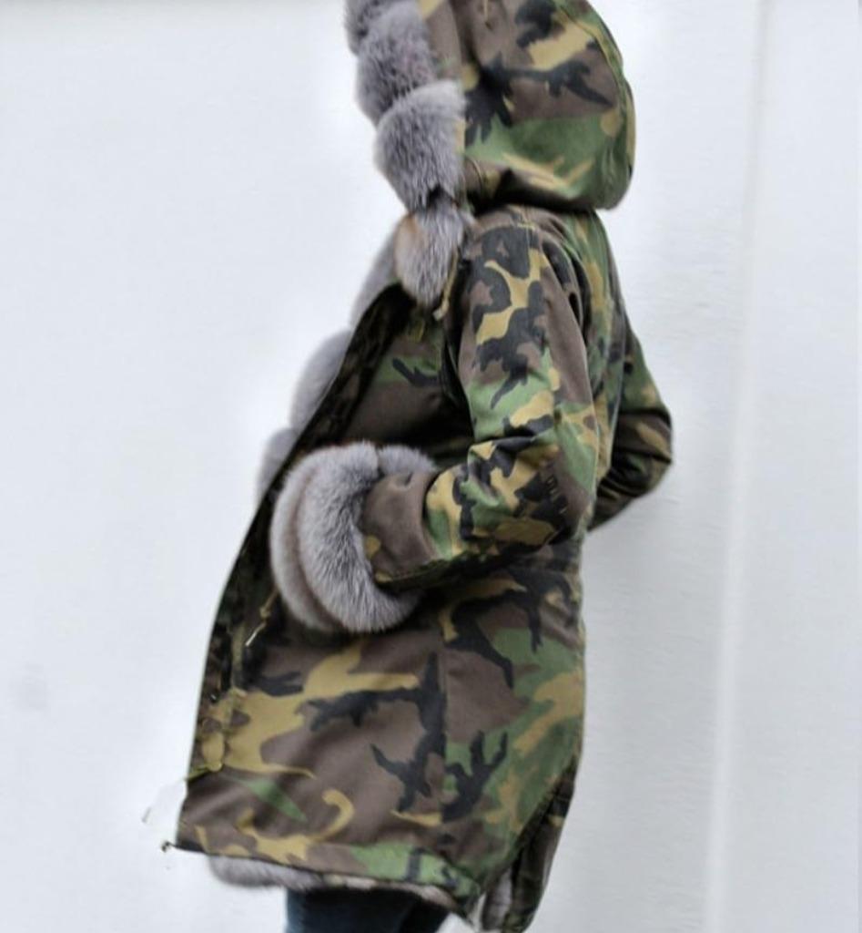 Roiii warme winterparka voor dames, maat L, Kleding | Dames, Jassen | Winter, Zo goed als nieuw, Maat 42/44 (L), Overige kleuren