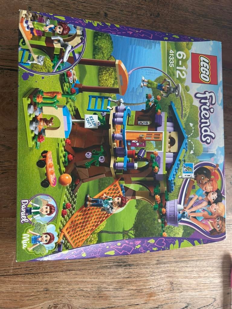 Lego friends Mia’s boomhut nummer 41335, Enlèvement ou Envoi, Utilisé, Ensemble complet, Lego