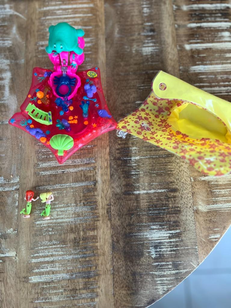 Vintage Polly Sea Splash Carousel Yellow, Verzamelen, Speelgoed, Gebruikt, Geen idee, Ophalen of Verzenden, Geen idee