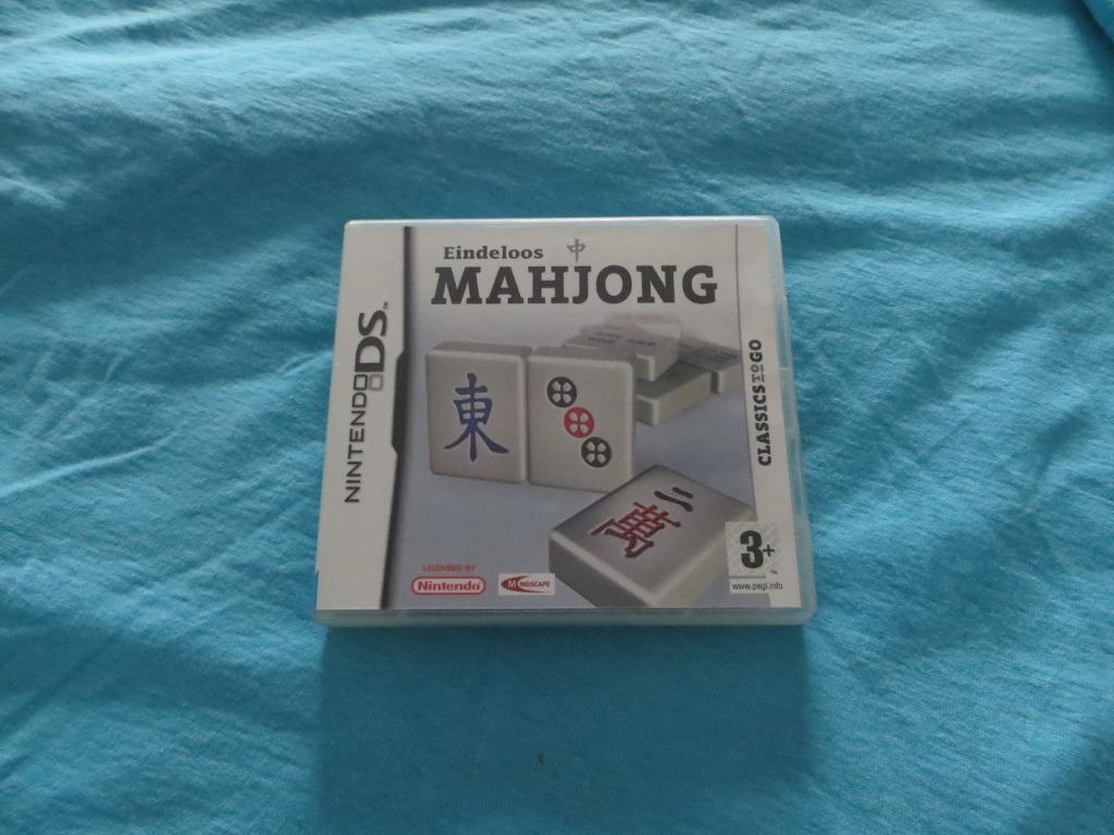 Nintendo DS Spel: Eindeloos Mahjong, Ophalen of Verzenden, Zo goed als nieuw, Overige genres