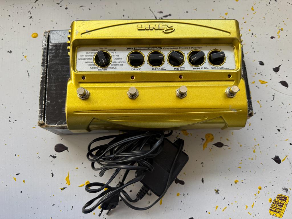 Line 6 DM4 Distortion Modeler, Muziek en Instrumenten, Ophalen of Verzenden, Gebruikt, Delay of Echo