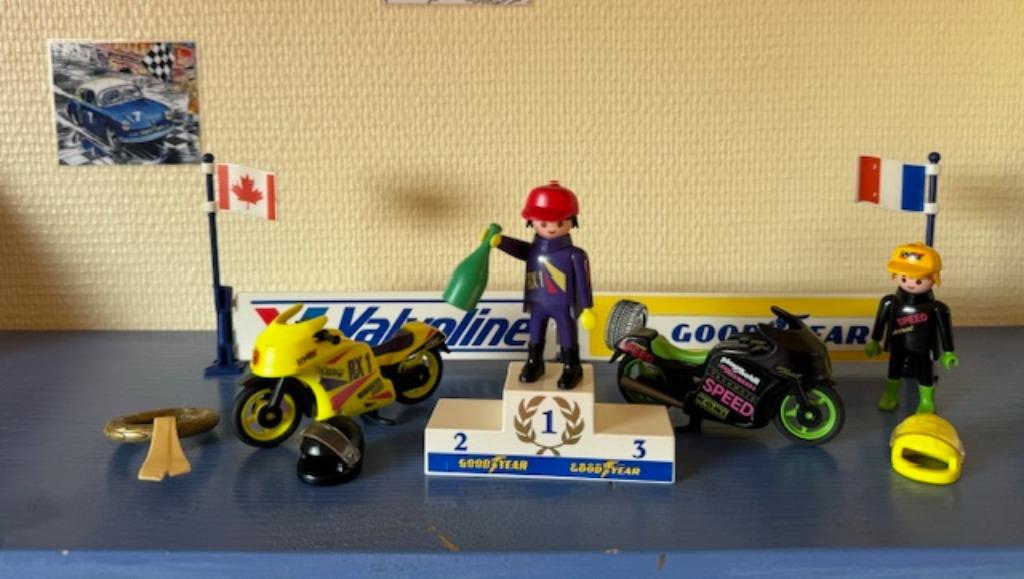 Playmobil 3779 – Moto GP, Enlèvement ou Envoi, Comme neuf, Playmobil en vrac