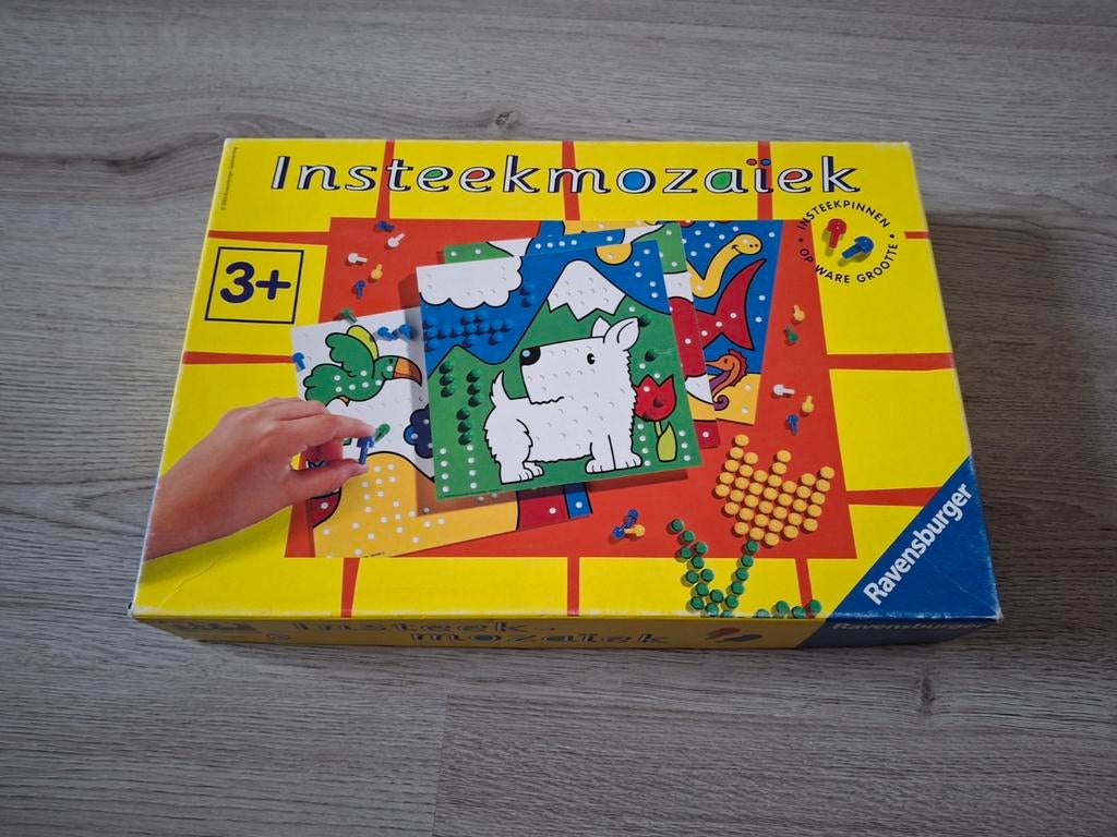 Insteekmozaiek ravensburger 3+, Kinderen en Baby's, Ophalen of Verzenden