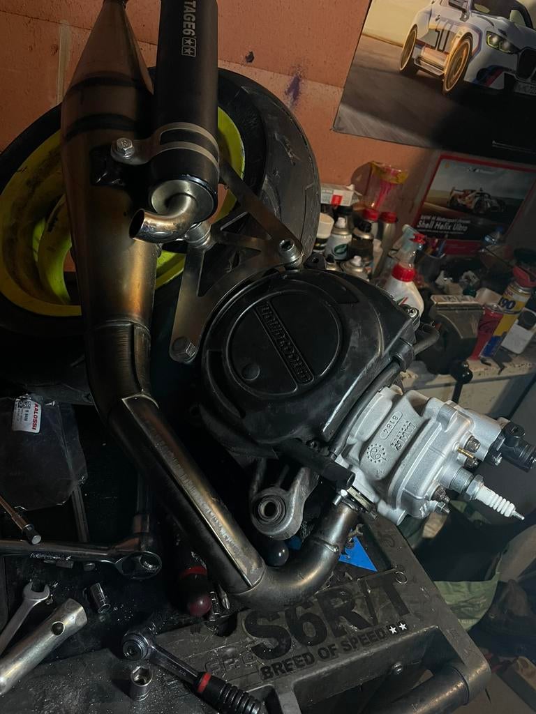 70cc LC MHR REPL GILERA RUNNER BLOK, Ophalen, Zo goed als nieuw, Blok