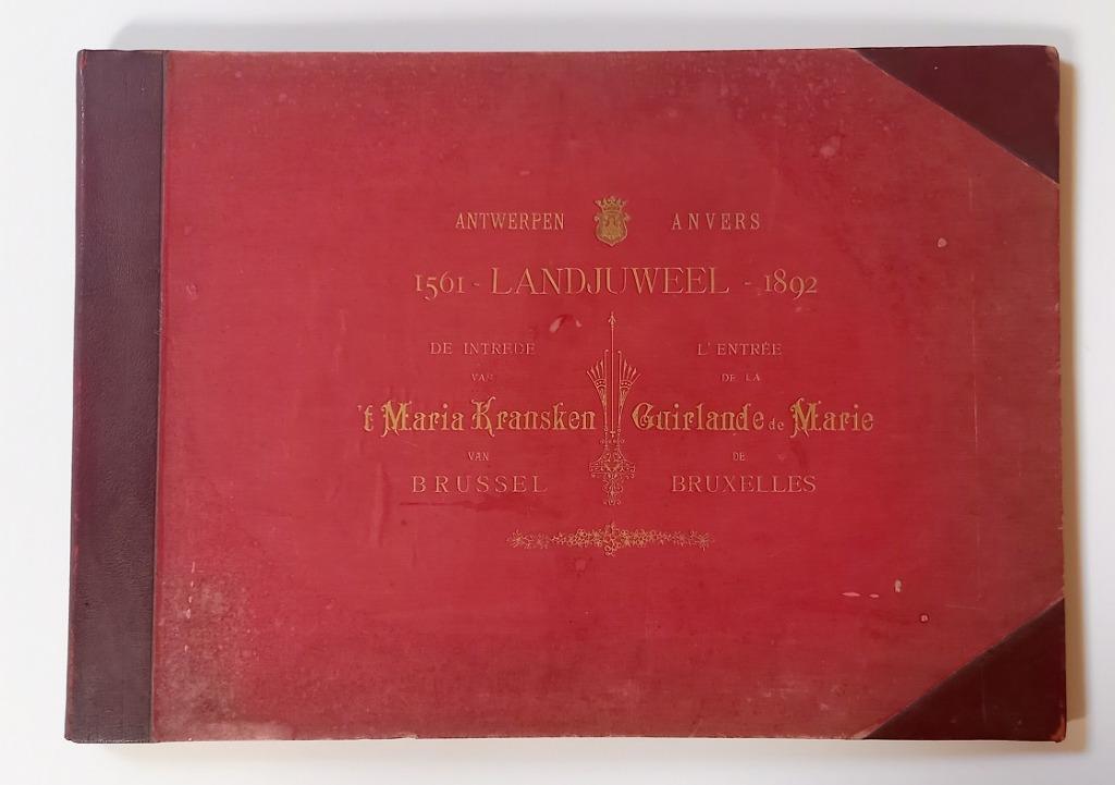 Herdenkingsboek Landjuweel 1892, Ophalen of Verzenden, Gelezen, Toneel
