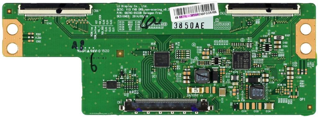 TV - Cartes TCON démontées de TV avec écran cassé, Envoi, Utilisé