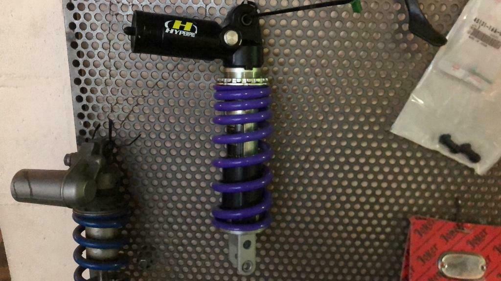 Kawasaki Z1000 07-09 Originele schokdemper + Hyperpro veer, Ophalen of Verzenden, Gebruikt