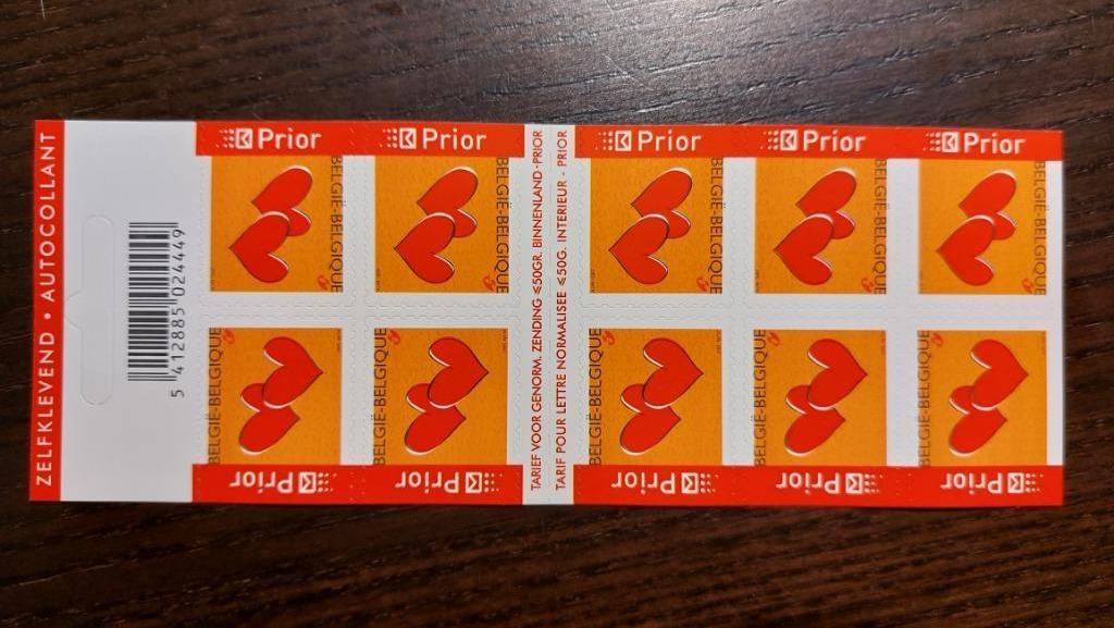 België: Liefde - B50, Sans timbre, Enlèvement ou Envoi, Non oblitéré, Gomme originale