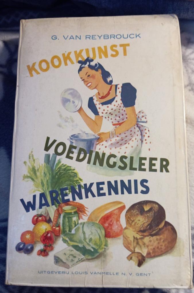 kookkunst voedingsleer warenkennis  1930-1950, Boeken, Verzenden