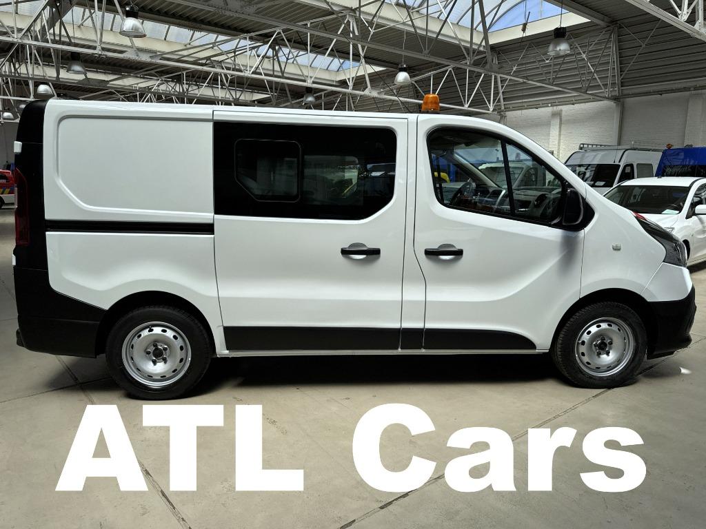 Renault Trafic 1.6D | LICHTE VRACHT | DUBBELE CABINE | EURO6, Auto's, Voorwielaandrijving, Stof, 4 cilinders, 2000 kg