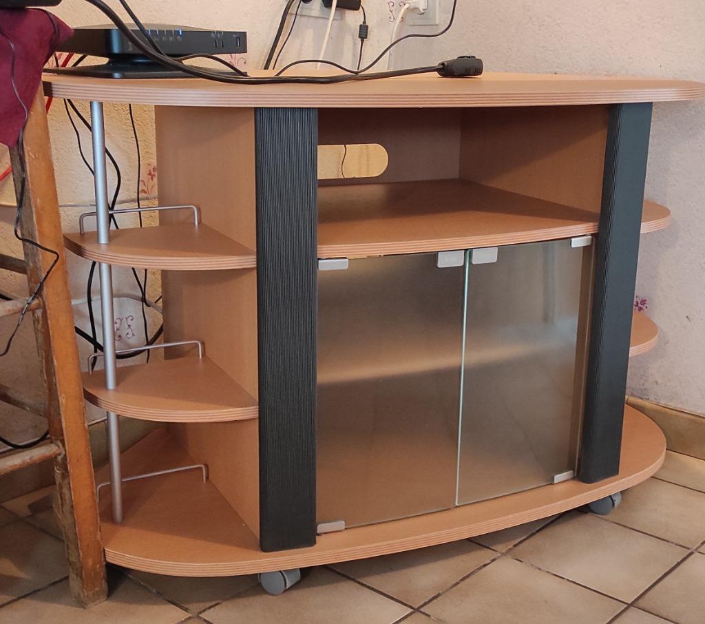 Meuble TV, Enlèvement ou Envoi, Moins de 100 cm, 100 à 150 cm, Utilisé