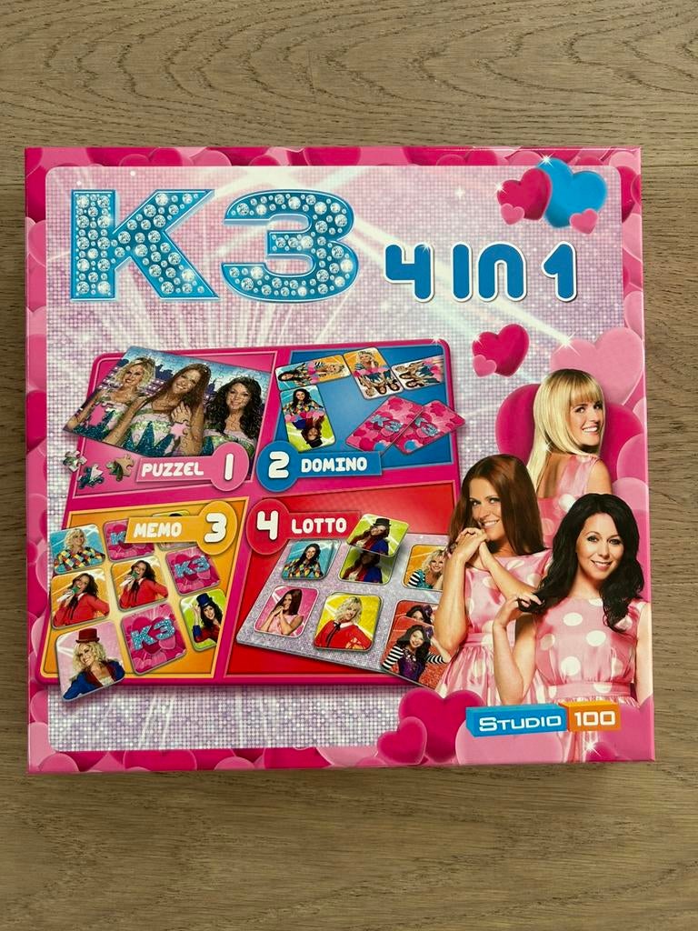 K3 - 4 in 1 spel, Enlèvement ou Envoi, Utilisé