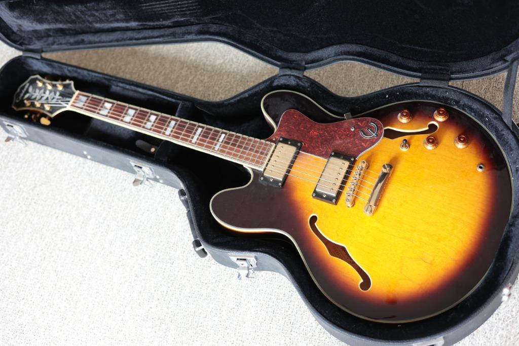 Guitare Epiphone Sheraton-II VS, Muziek en Instrumenten, Ophalen, Gebruikt, Semi-solid body, Epiphone