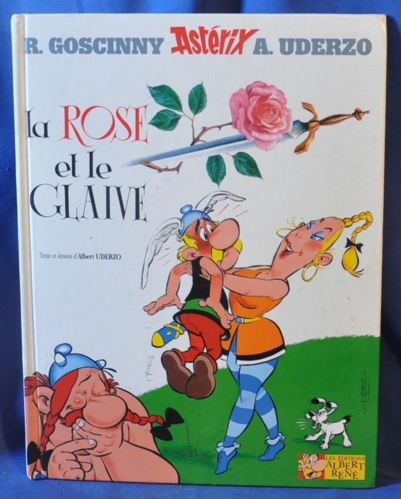 bd asterix la rose et le glaive (x20113), Enlèvement ou Envoi, Une BD, Utilisé, Goscinny & Uderzo