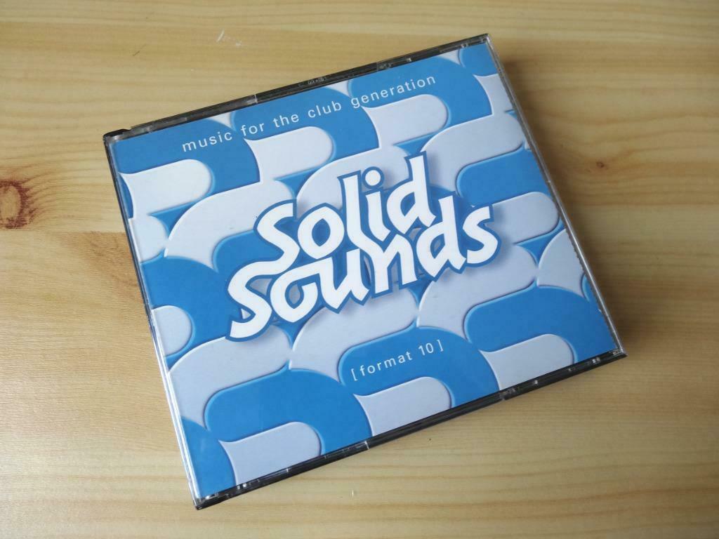 Solid Sounds Format 10 (1999) CD Compilation Trance Techno, Enlèvement, Utilisé, Autres genres, Coffret
