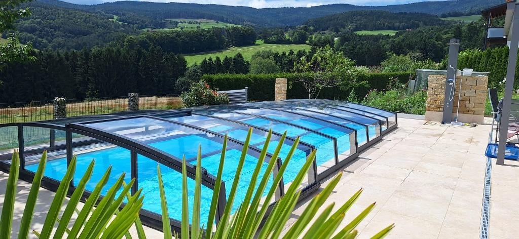 Zwembadoverdekking / pool cover 3,7x7,25x0,8 m , kleur DB703, Tuin en Terras, Ophalen of Verzenden, Nieuw, Overige typen