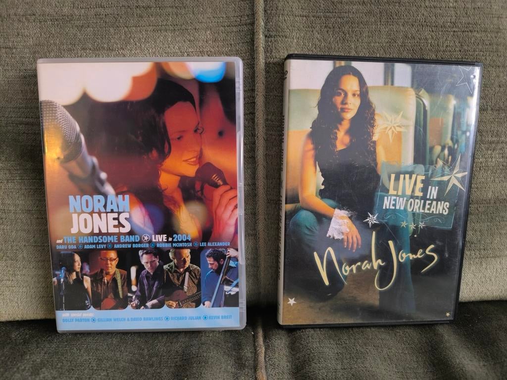 Norah Jones.    (2 live DVD's), Alle leeftijden, Ophalen of Verzenden, Zo goed als nieuw