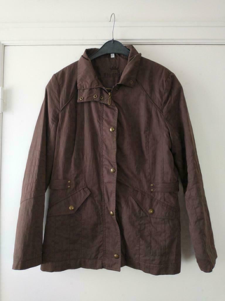 Bruine zomerjas - Kingfield - maat 38/40, Kleding | Dames, Maat 38/40 (M), Bruin, Verzenden, Kingfield