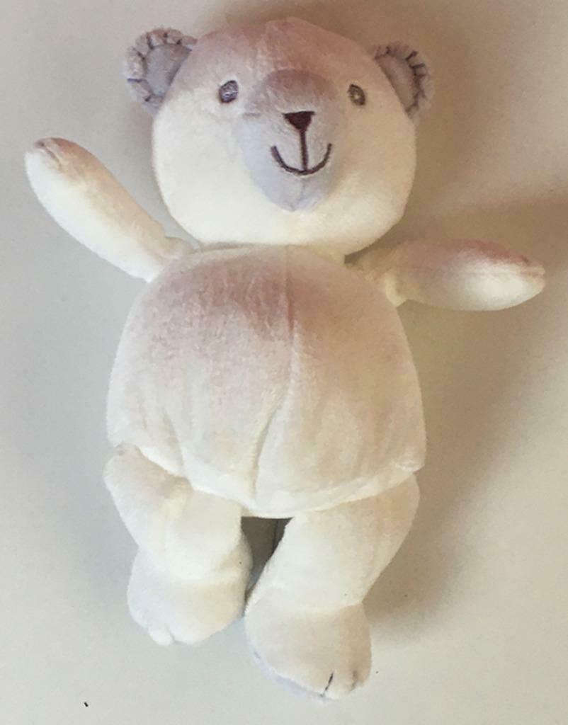 Witte zachte knuffelbeer (13 cm), Enlèvement ou Envoi, Utilisé, Ours