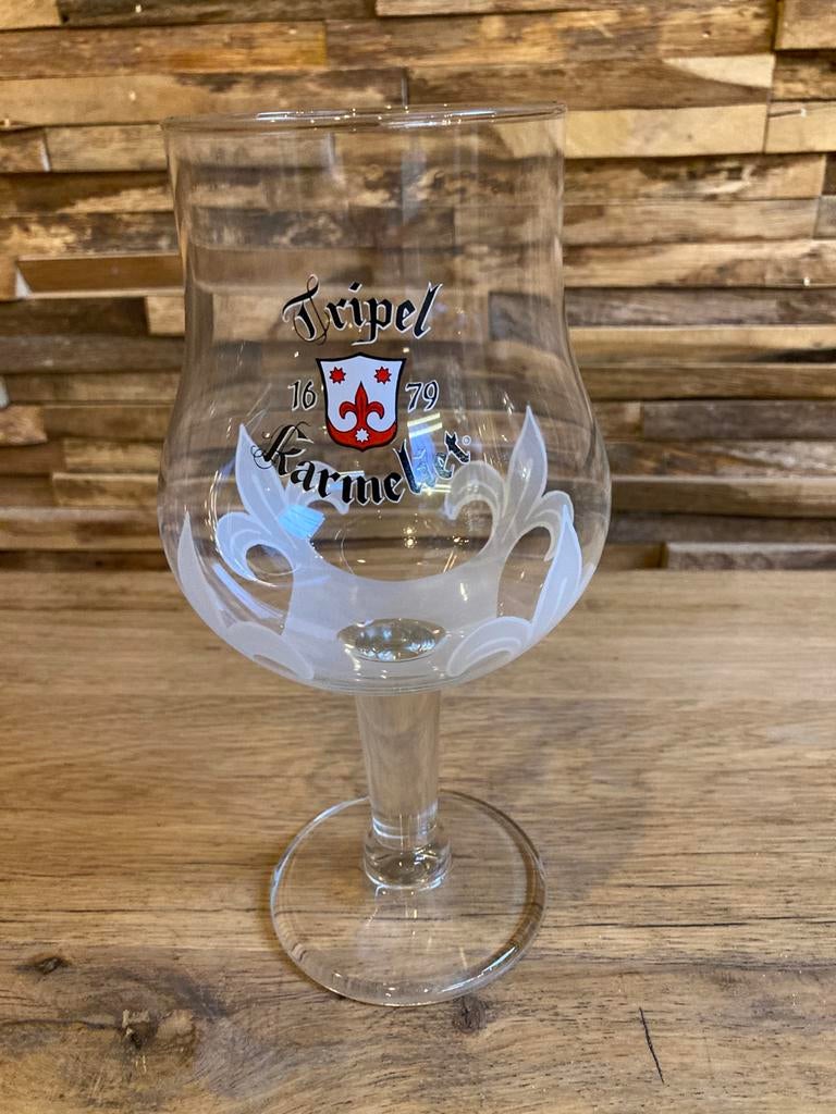 Tripel karmeliet glazen, Ophalen of Verzenden, Zo goed als nieuw