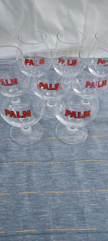 Palm 0,25 cl bierglazen er zijn 11 stuks, Ophalen, Gebruikt, Bierglas