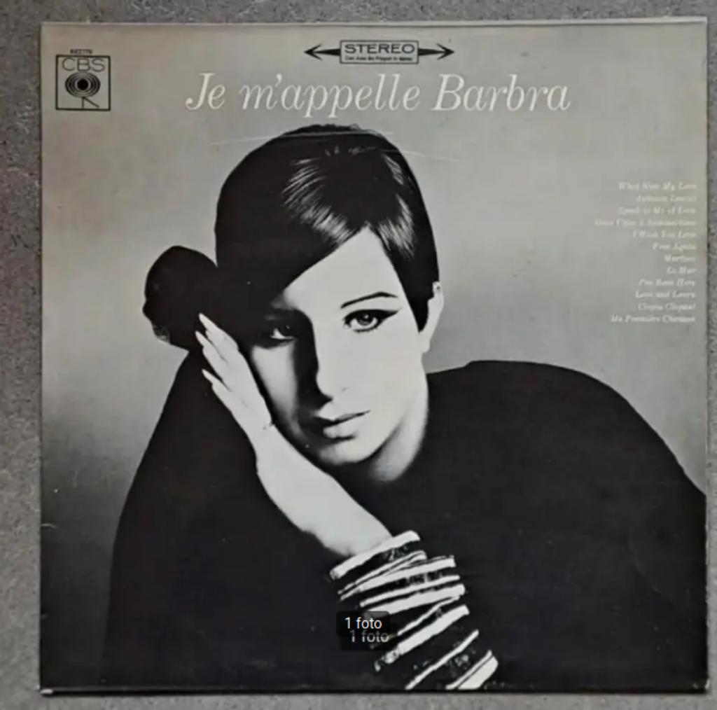 Barbra Streisand: Je M'appelle Barbra (LP), Ophalen of Verzenden