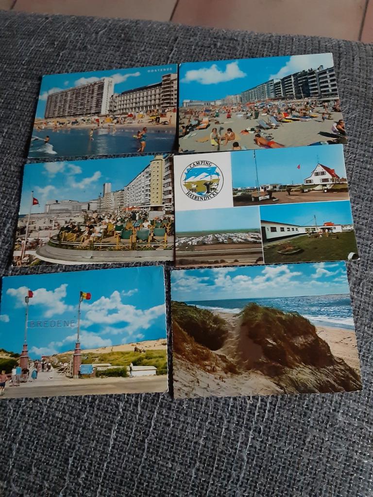 DE KUST oude postkaarten 18 stuks, Verzamelen, Postkaarten | België, Ophalen