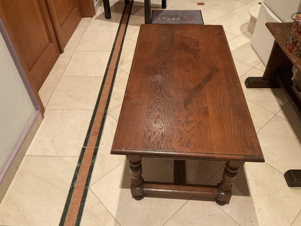 Table de salon, 100 à 150 cm, Contemporain, Enlèvement, Utilisé