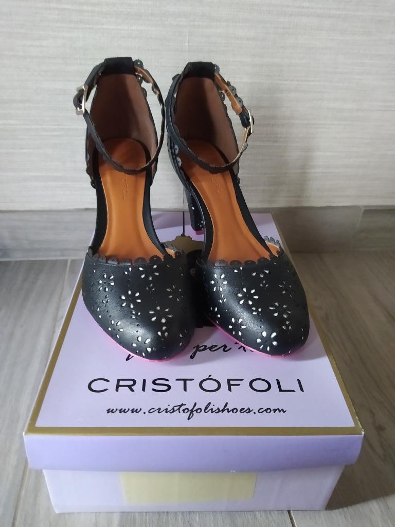 Cristofoli pumps maat 40, Enlèvement ou Envoi, Escarpins, Comme neuf, Cristofoli