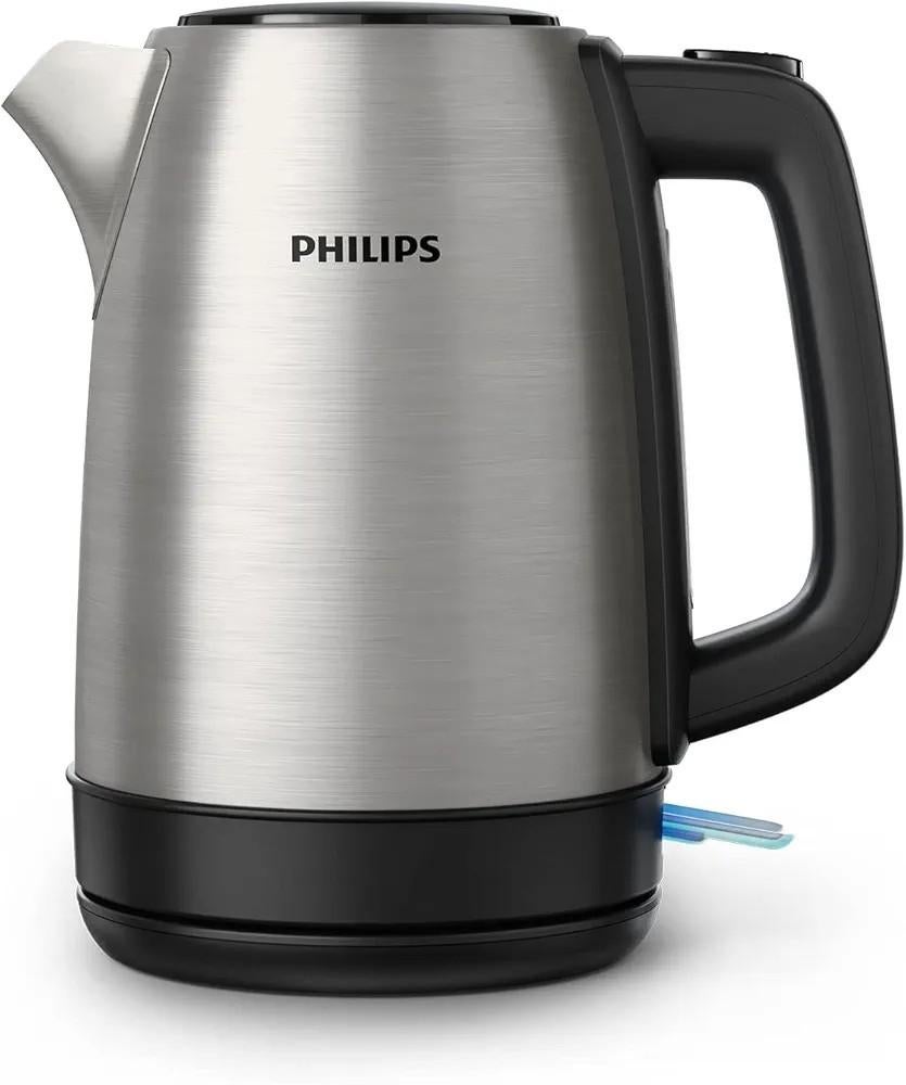Bouilloire inox Philips sans fil / Valeur:€55/ Article neuf, Electroménager, Enlèvement, Neuf, Inox