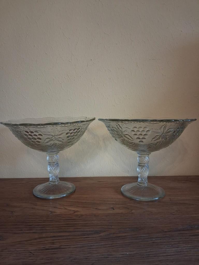 Glazen fruitschalen, Antiek en Kunst, Ophalen