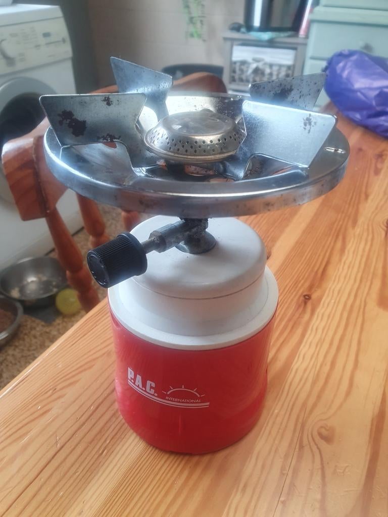 camping gaz, Ophalen, Gebruikt
