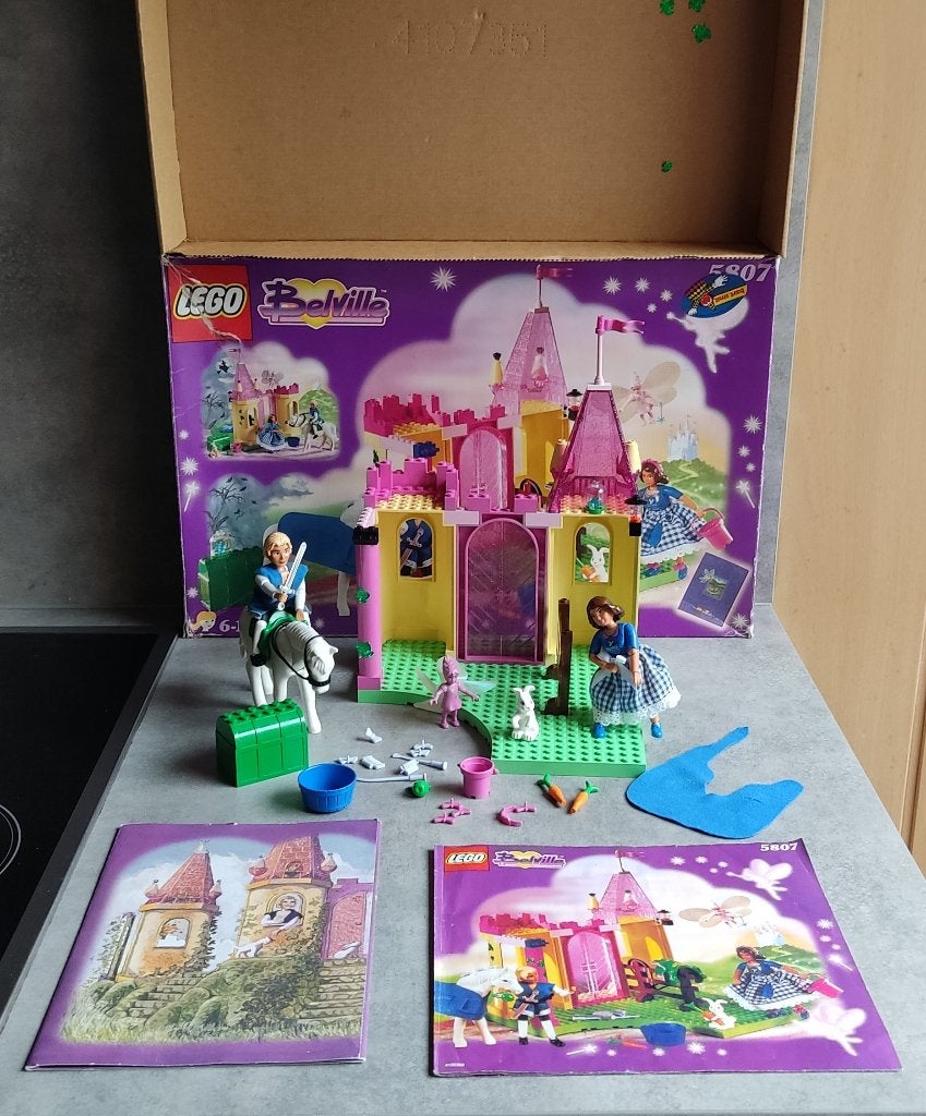 lego belville 5807 the royal stable, Enlèvement ou Envoi, Utilisé, Instructions incluses, Lego