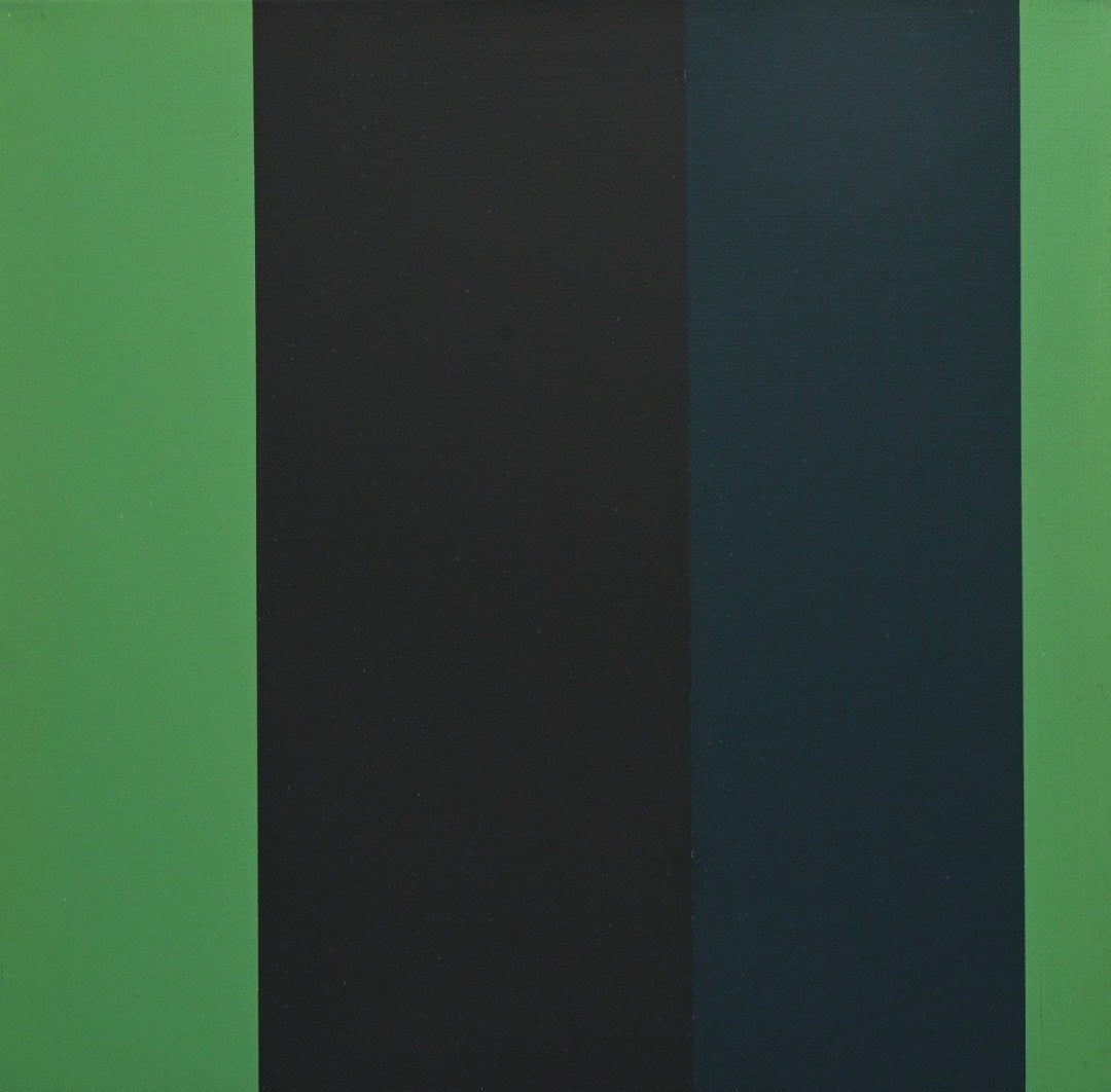 DRIEGHE Noël "Zonder titel" 1986 olie op doek, Ophalen