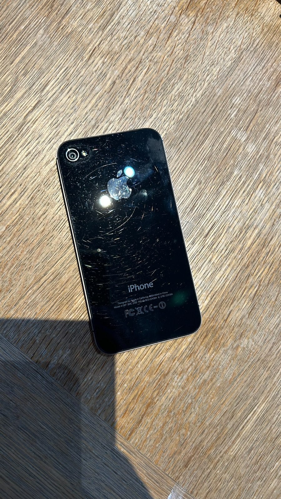 iPhone 4S — werkt niet, Telecommunicatie, Mobiele telefoons | Apple iPhone, 75 %, Ophalen of Verzenden, 8 GB, Zonder simlock