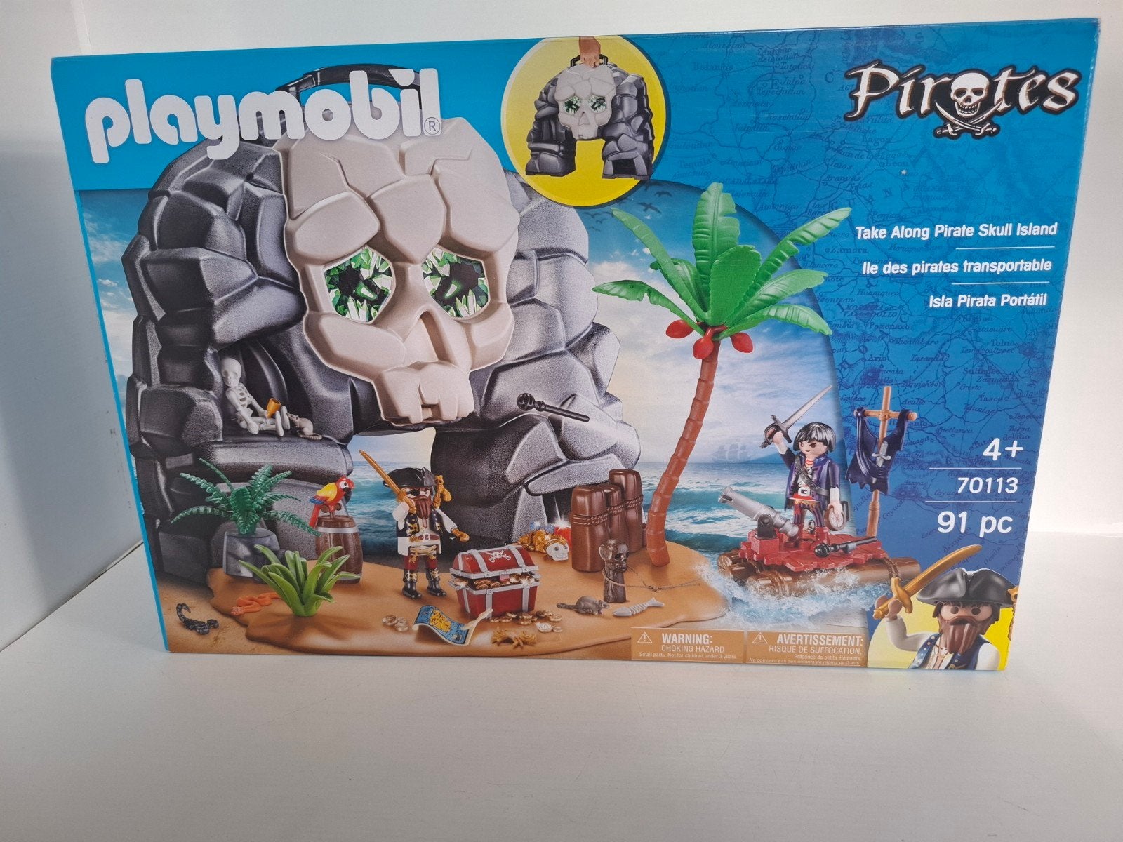 Nieuw Playmobil Pirates set 70113 Meeneem pirateneiland, Kinderen en Baby's, Pirates, Complete set, Nieuw, Ophalen of Verzenden