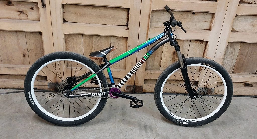 Dirtjump pumptrack bike UMF Hardy Steel 2 (koop/ruil), Fietsen en Brommers, 26 inch of meer, Gebruikt, Merida, Ophalen of Verzenden