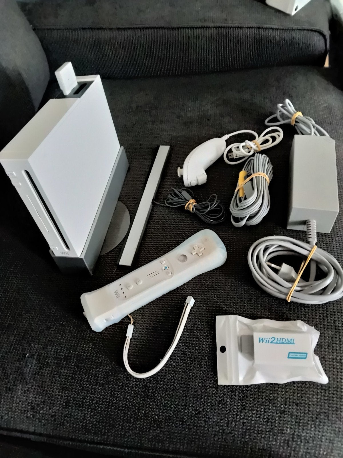 Complete Nintendo Wii set, Games en Spelcomputers, Verzenden, Gebruikt, Met 1 controller