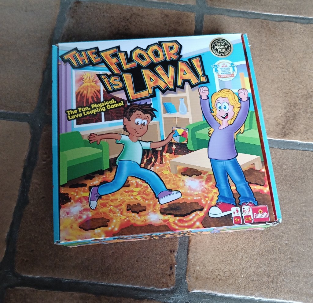 Jeu de société "The Floor is Lava", Enlèvement, Comme neuf, Goliath