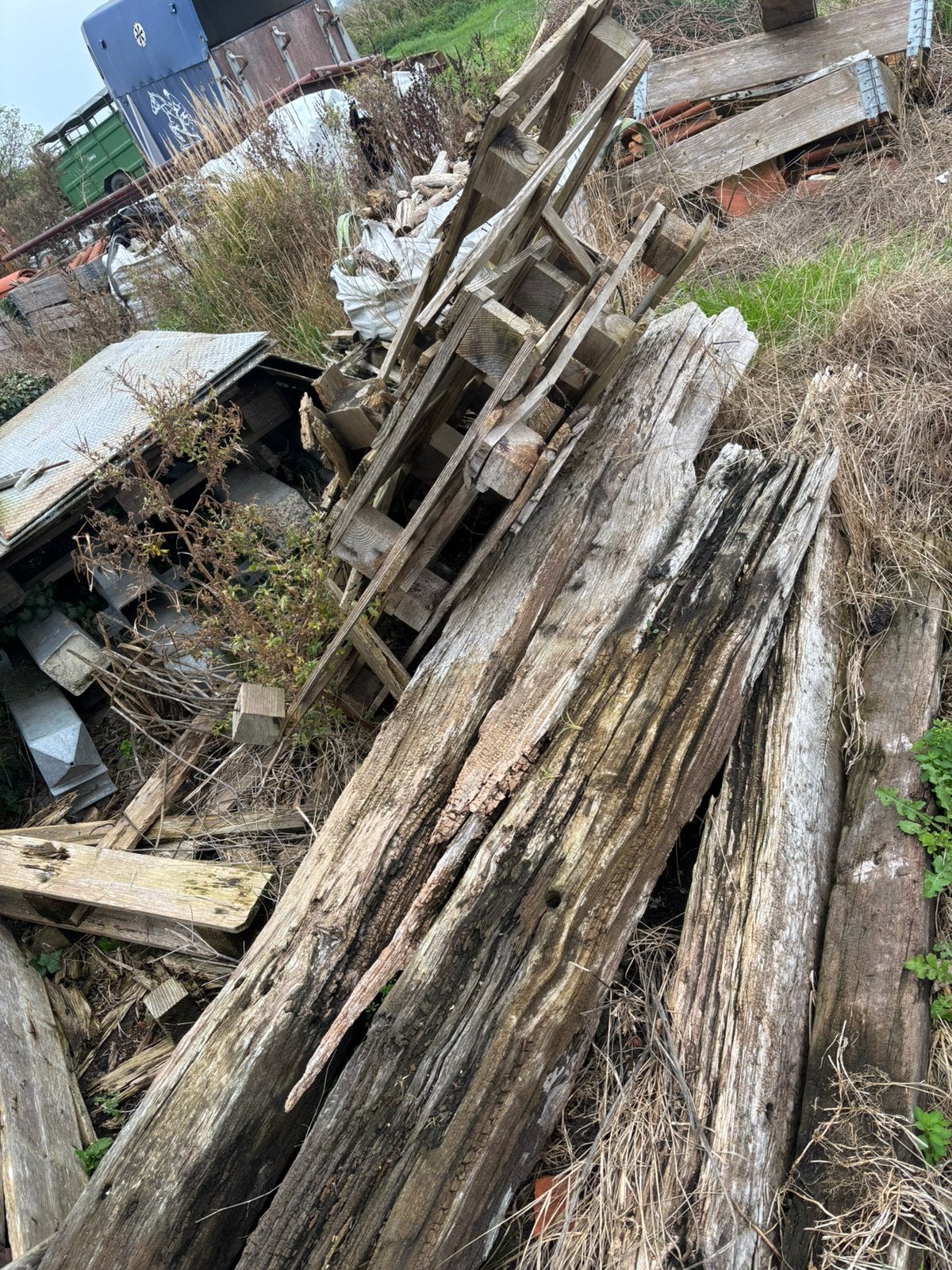 Gratis brand hout, Tuin en Terras, Ophalen