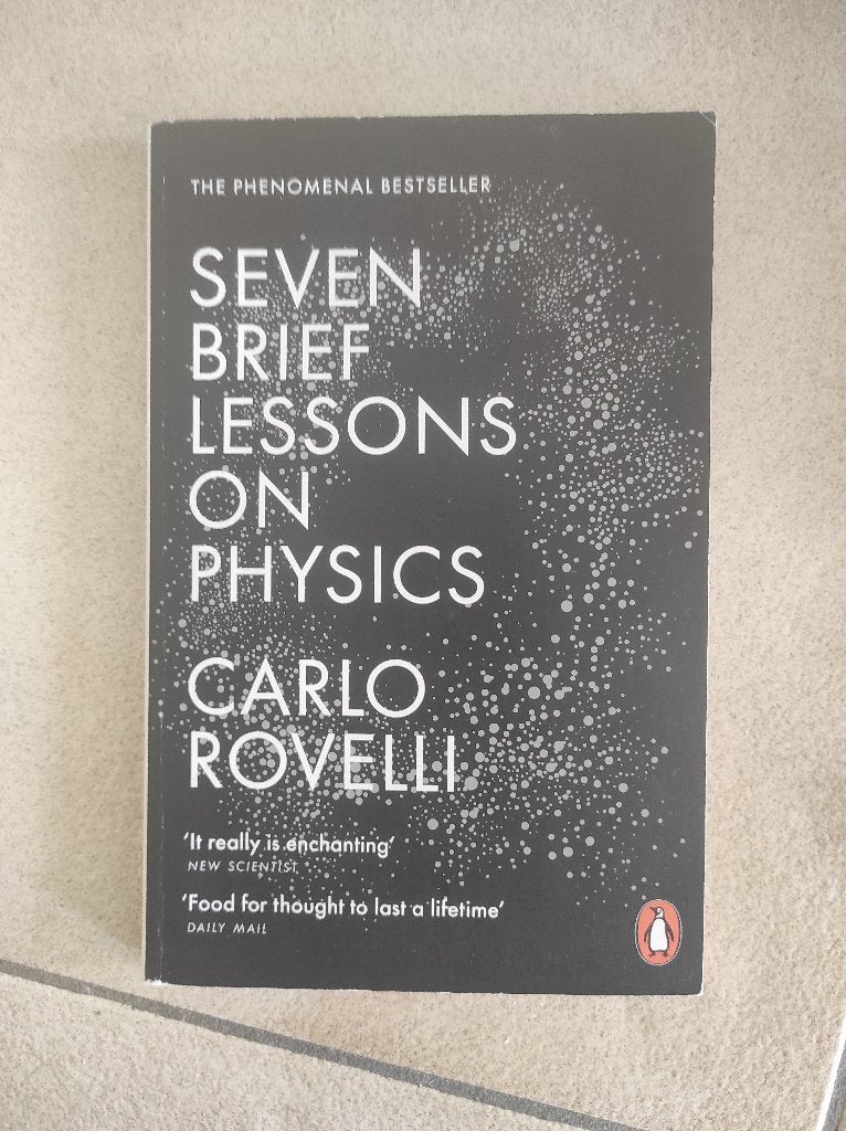 Seven Brief Lessons on Physics, Ophalen, Gelezen, Carlo Rovelli