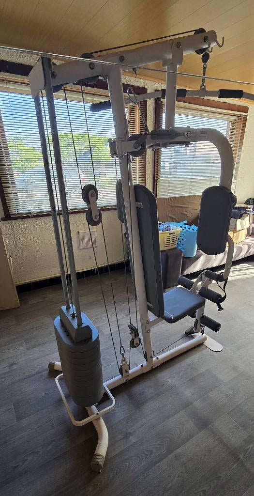 Fitnesstoestel Decathlon, Sport en Fitness, Ophalen, Gebruikt, Metaal, Krachtstation