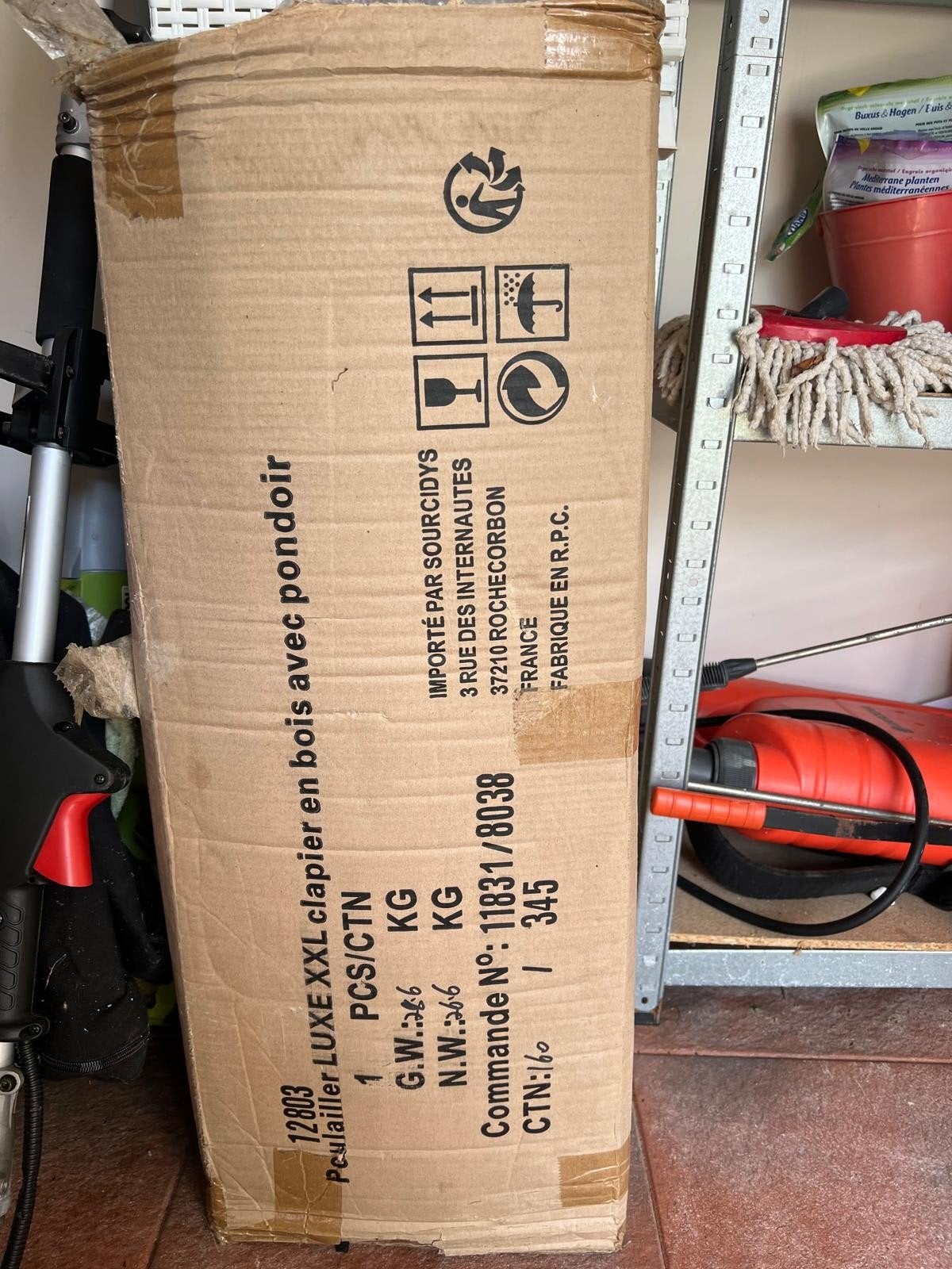 Poulailler xxl luxe neuf
