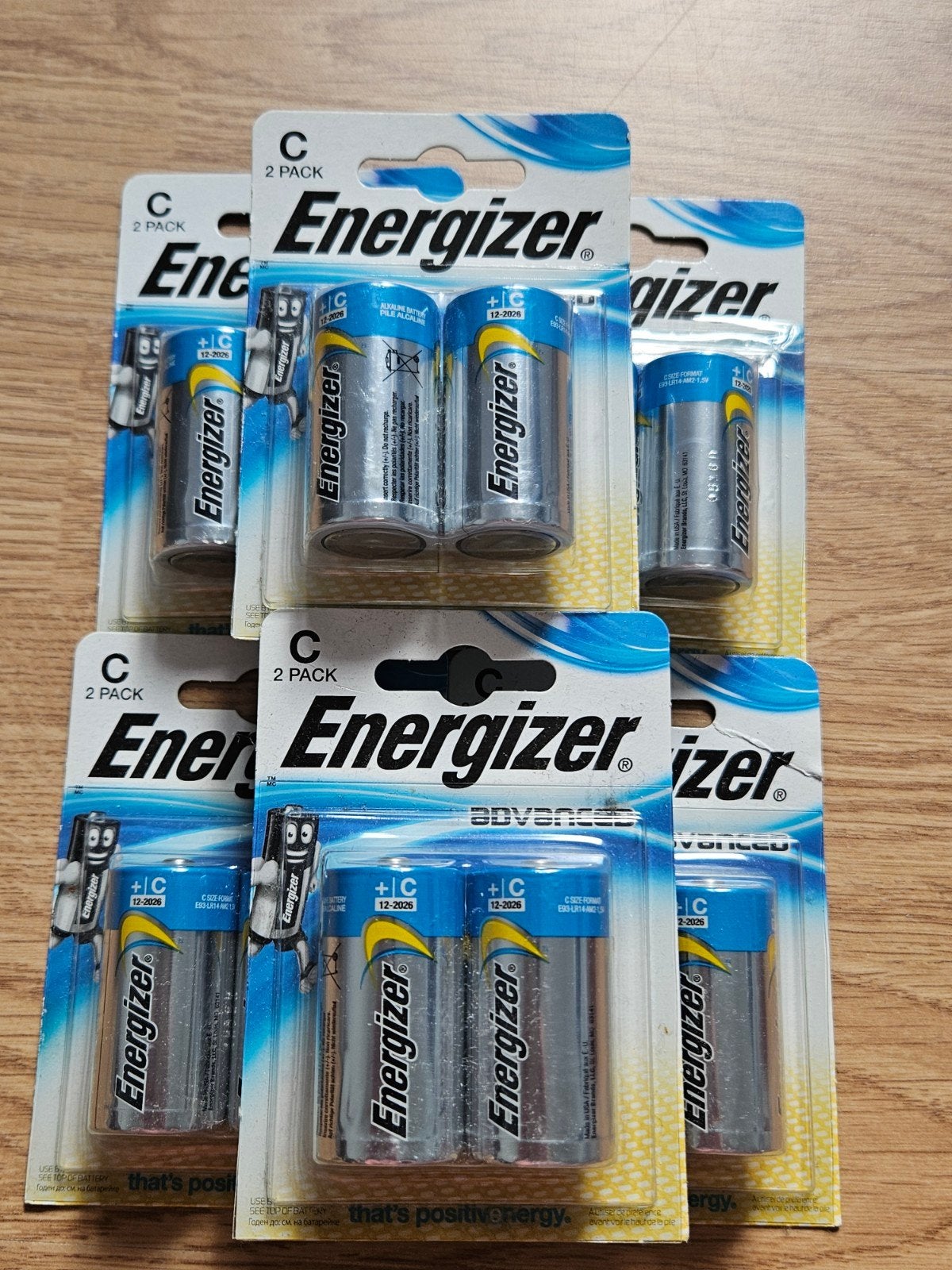 Energizer 6 pakjes, elk met 2 batterijen., TV, Hi-fi & Vidéo, Batteries, Enlèvement