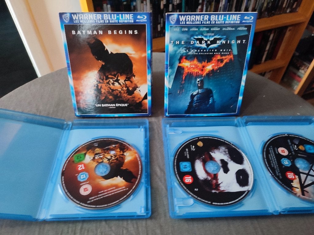 THE DARK KNIGHT - Pack Trilogie Blu-Ray (Batman), Cd's en Dvd's, Blu-ray, Ophalen of Verzenden, Zo goed als nieuw, Blu-ray, Film
