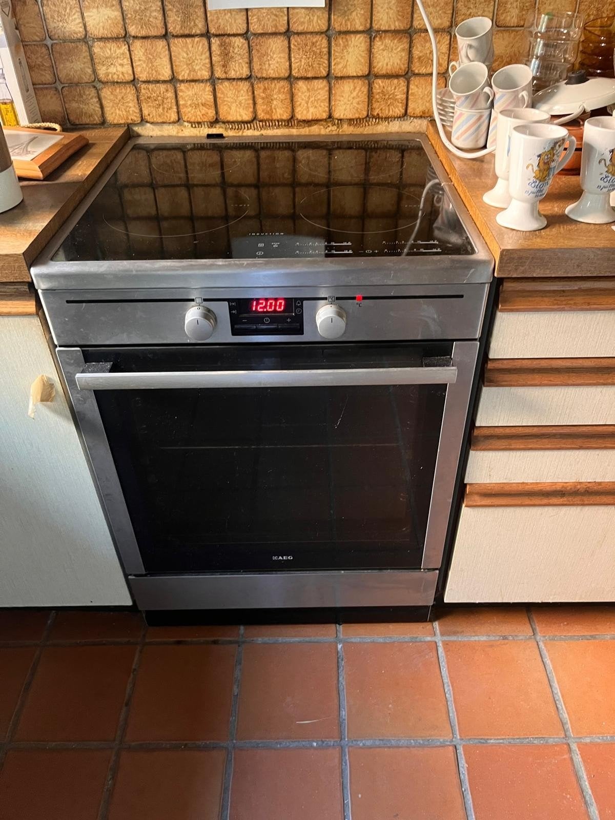 cuisinière à induction AEG, Ophalen, Inductie