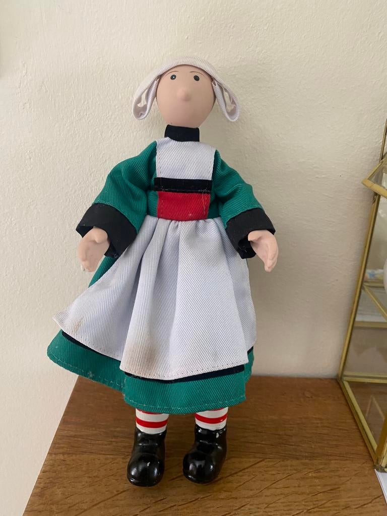 Ancienne figurine bécassine très bon état, Enlèvement ou Envoi