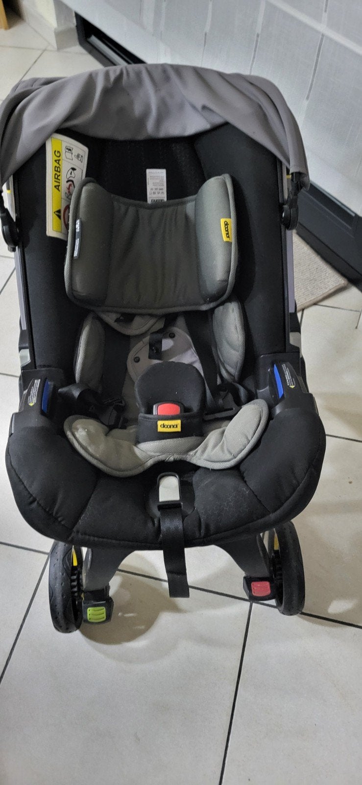 maxi cosi pliable sur roulette, Enfants & Bébés, Enlèvement, Utilisé, Autres marques, Dossier réglable
