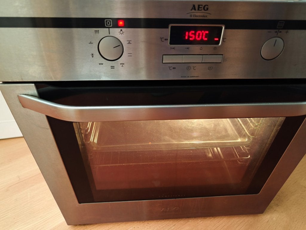 AEG Inbouwoven B3741-5-M met Pyrolyse 60cm hoog, AEG, Encastré, Enlèvement, Utilisé